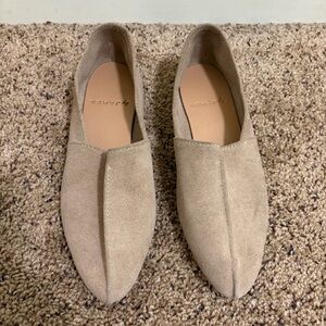 byJames Leigh Suede Slides Tan Brown Size 7